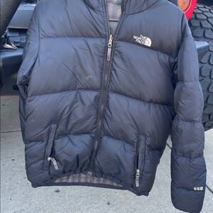 The North Face Nuptse Jacket Boys XL
Reversible 
 Goose Down Winter Coat Puffer
